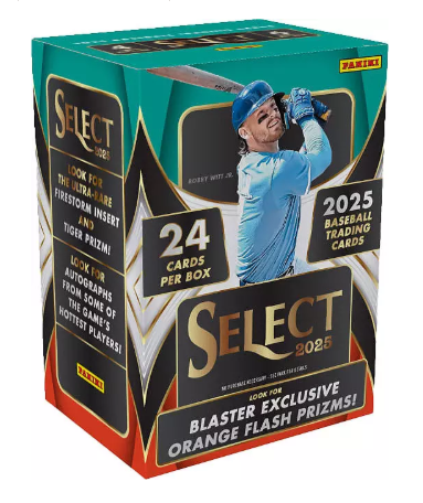 2025 Panini Select Baseball 6-Pack Blaster Box