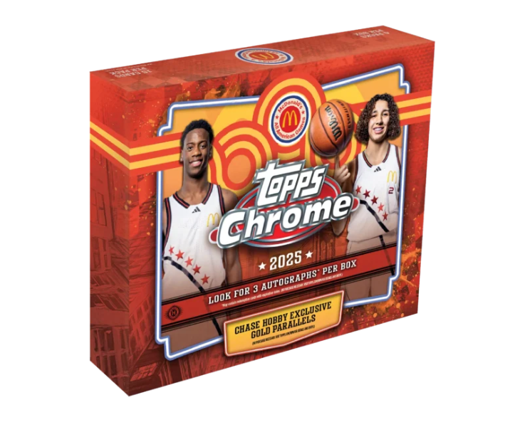 2025 Topps Chrome McDonald's All American Basketball Hobby 1 Box Opening #31856 - Random Player -  (Apr 01 4pm)