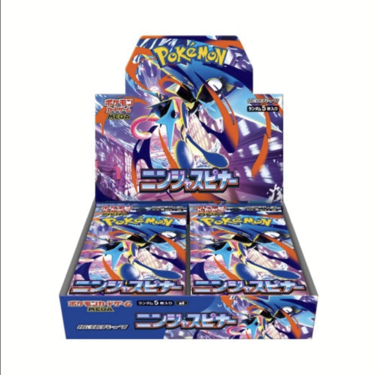 Pokemon TCG JAPANESE [ m4 ] Ninja Spinner Booster Box