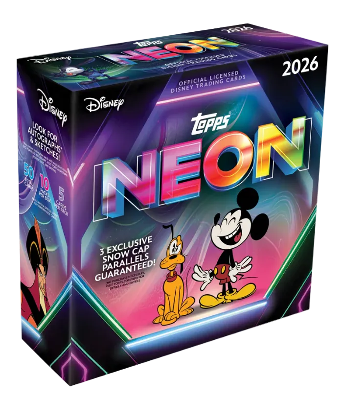 2026 Topps Disney Neon Mega Box