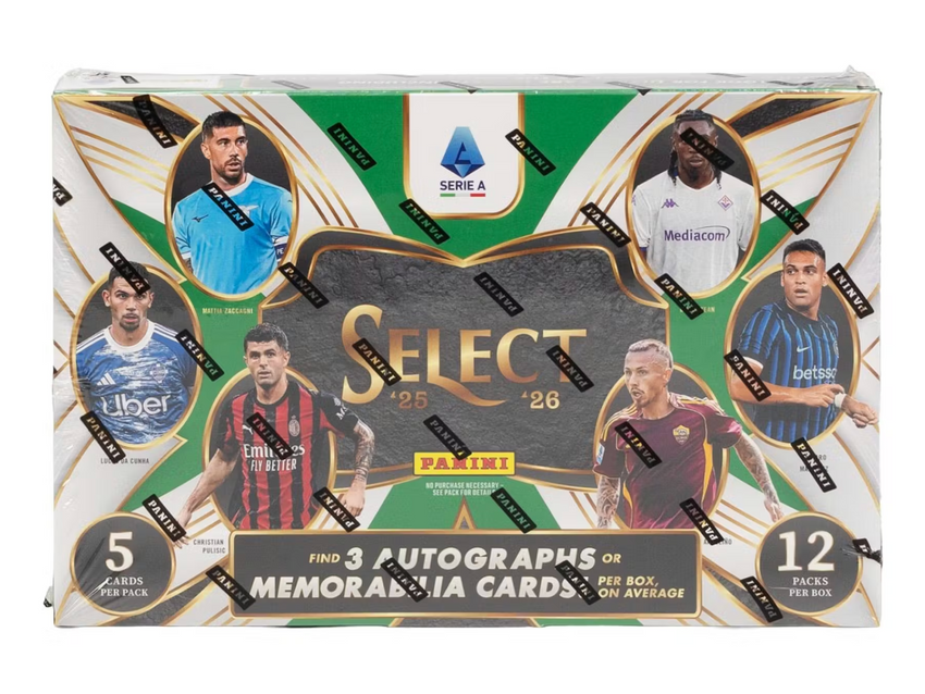 2025-26 Panini Select Serie A Soccer Hobby Box