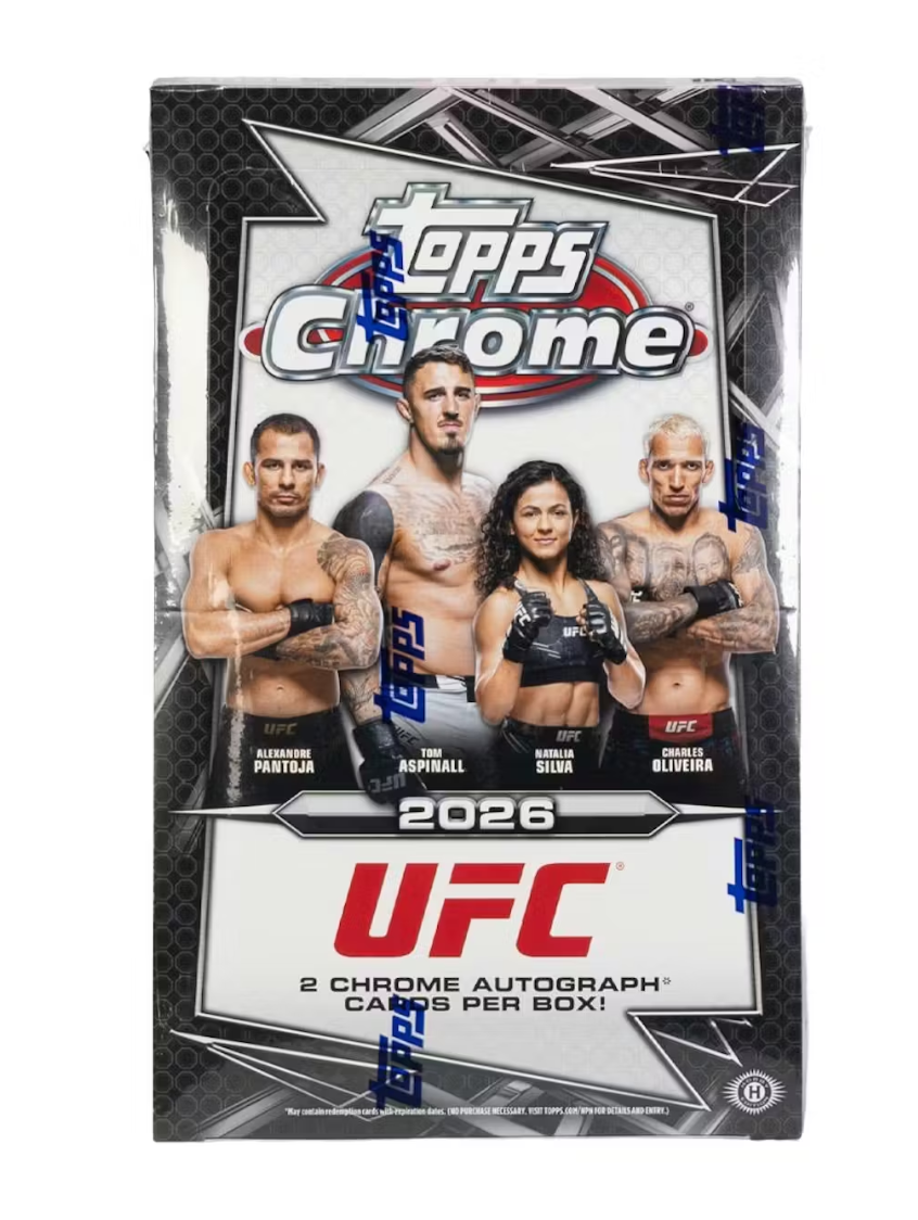 2026 Topps Chrome UFC Hobby Box