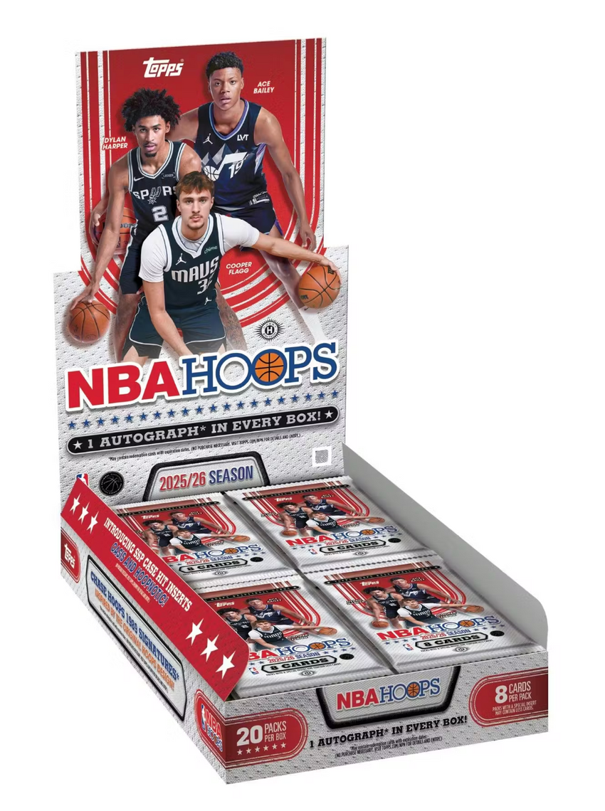 2025-26 Topps Hoops Basketball Hobby Box (Pre Order)