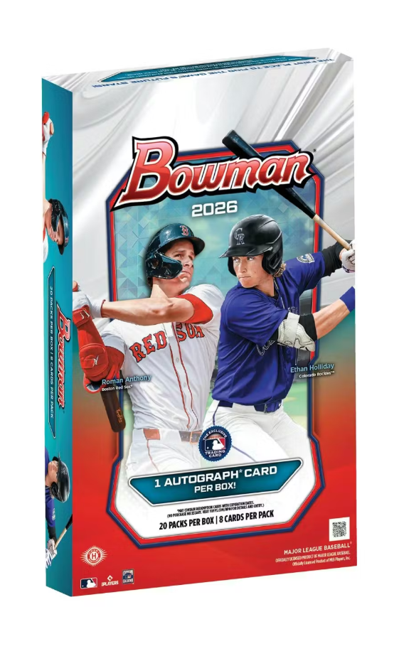2026 Bowman Baseball Hobby Box (Pre Order)