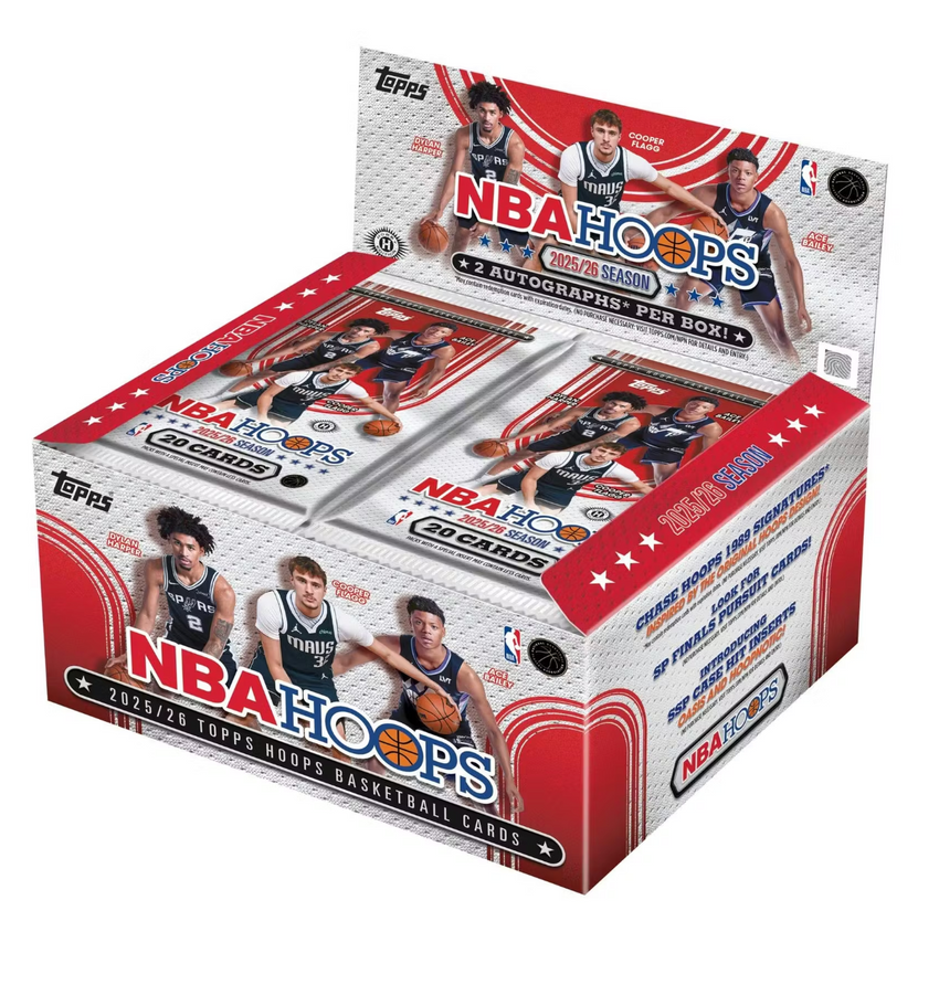 2025-26 Topps Hoops Basketball Hobby Jumbo Box