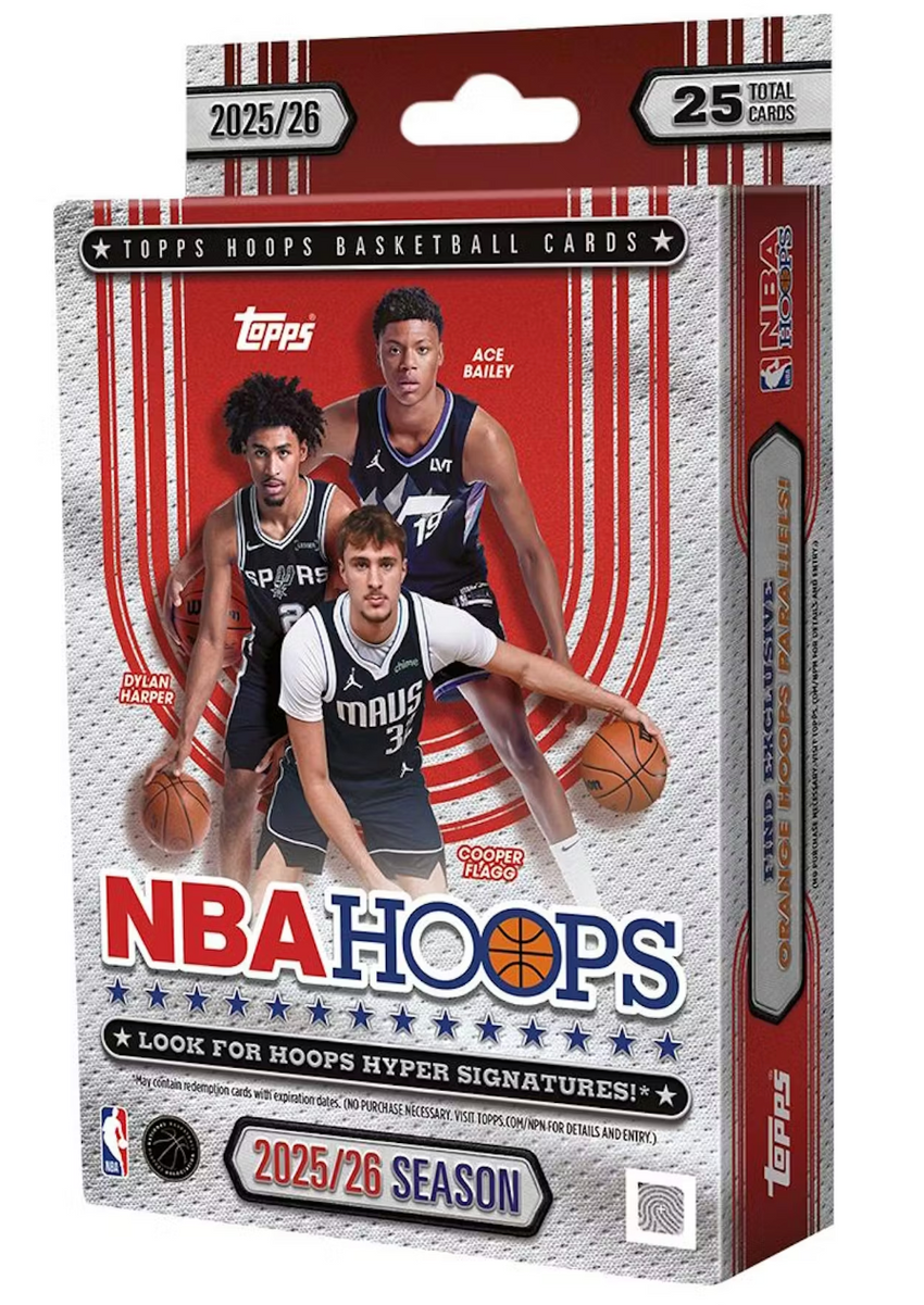 2025-26 Topps Hoops Basketball Hanger Box (Pre Order)