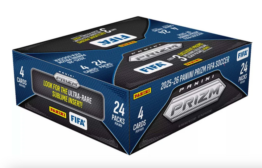 2025-26 Panini Prizm FIFA Soccer Retail Box
