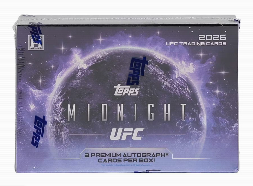 2026 Topps Midnight UFC Hobby Box