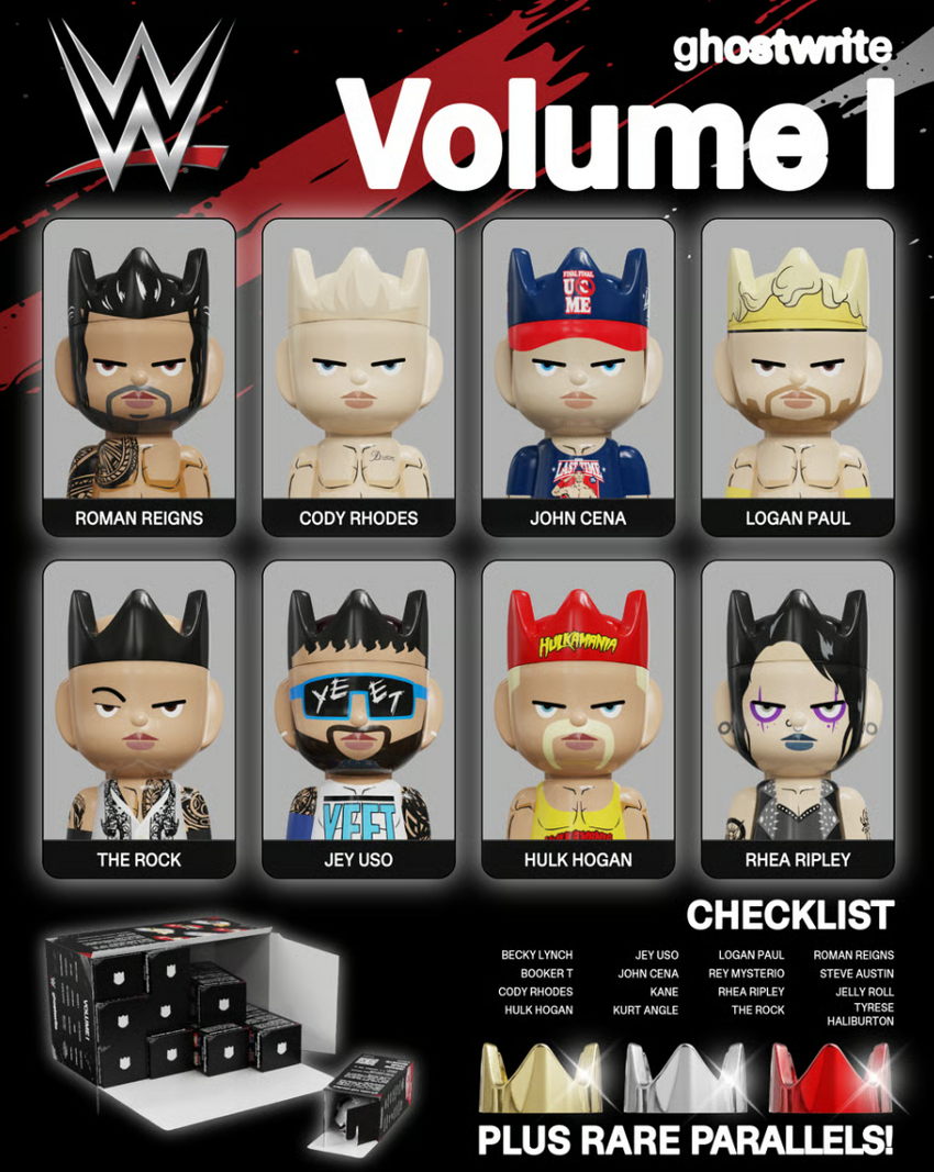 2026 ghostwrite X WWE Wrestlemania Game Face Hobby Blind Box