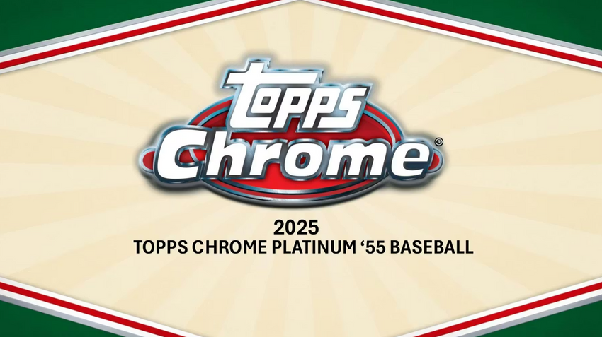 2025 Topps Chrome Platinum Anniversary Baseball Blaster Box (Pre Order)