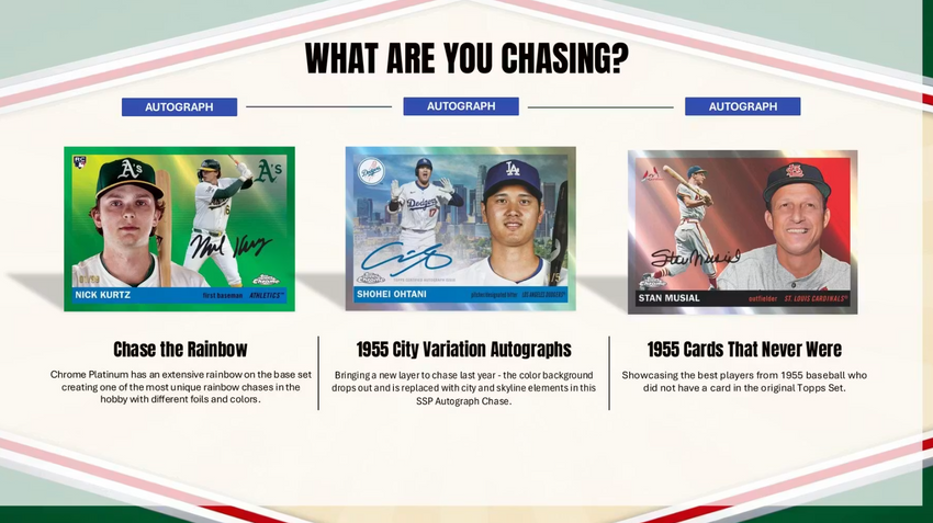 2025 Topps Chrome Platinum Anniversary Baseball Blaster Box (Pre Order)