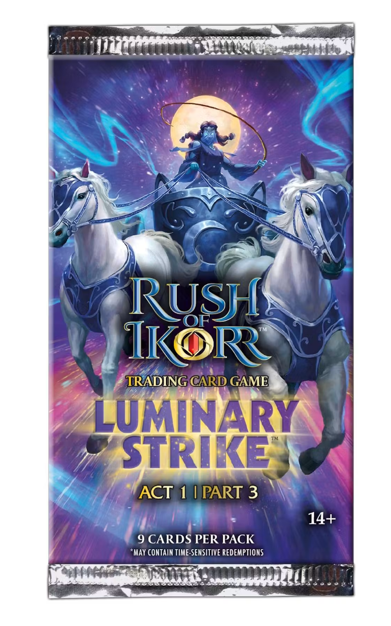 Rush of Ikorr TCG Act 1 - Part 3 Luminary Strike Booster Pack