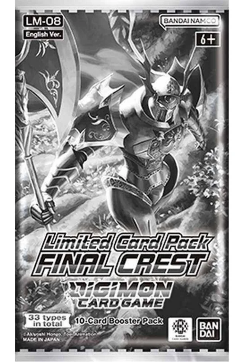 Digimon Card Game [LM-08] Limited Card Pack Final Crest Booster Box (Pre Order)