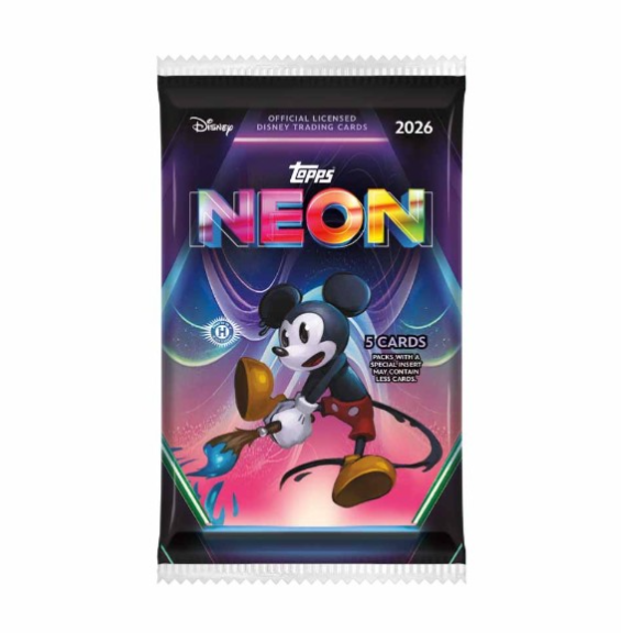 2026 Topps Disney Neon Hobby Pack