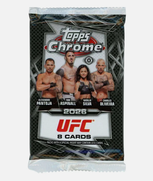 2026 Topps Chrome UFC Hobby Pack