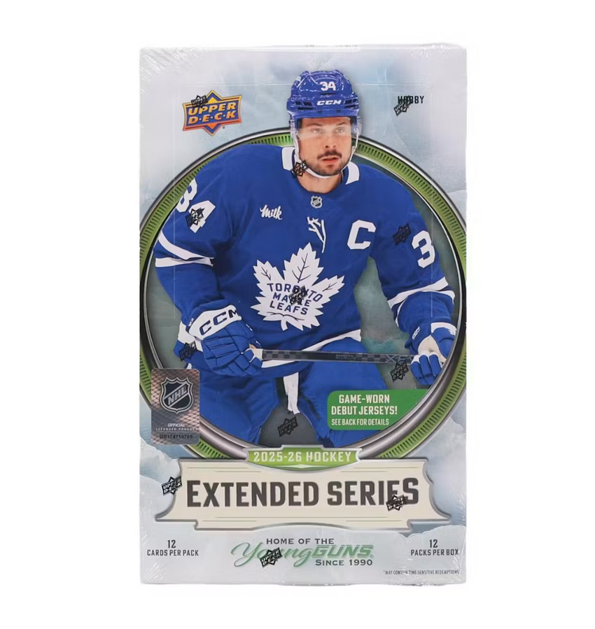 2025-26 Upper Deck Extended Series Hockey Hobby Box