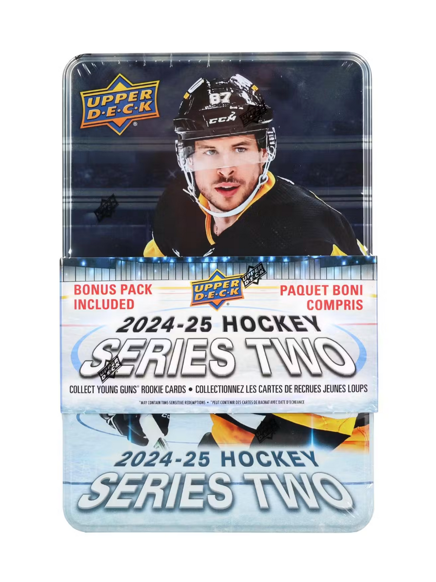 2024-25 Upper Deck Series 2 Hockey Tin