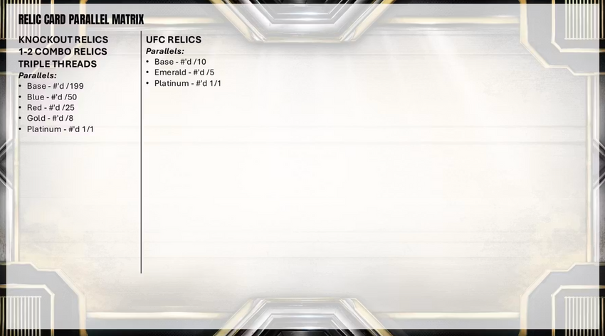 2026 Topps Knockout UFC Hobby Box