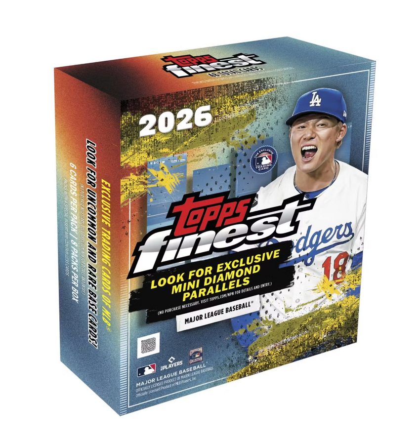 2026 Topps Finest Baseball Mega Box (Pre Order)