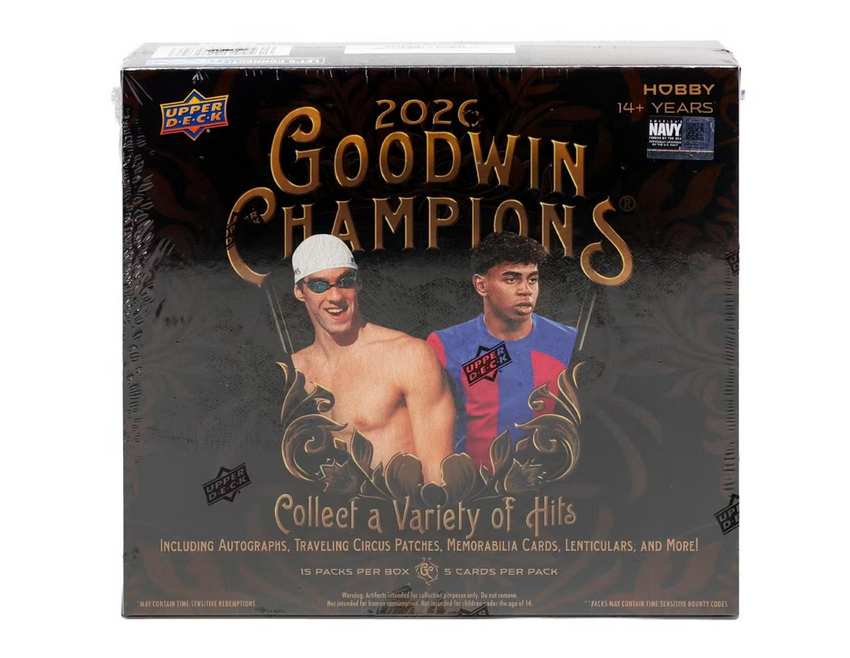 2026 Upper Deck Goodwin Champions Hobby Box
