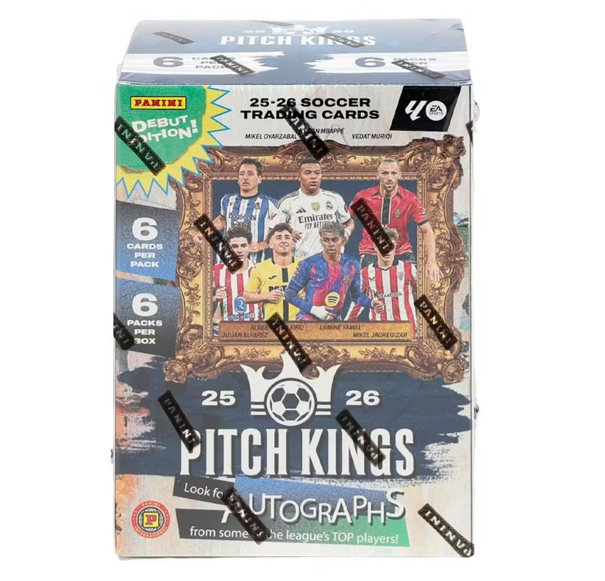 2025-26 Panini Pitch Kings Soccer International Blaster Box