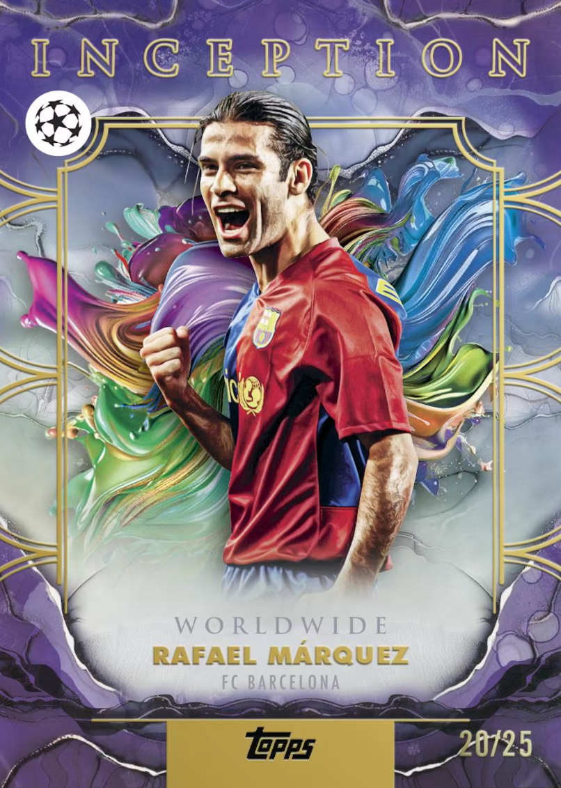 2025-26 Topps Inception UEFA Club Competitions Soccer Hobby Box