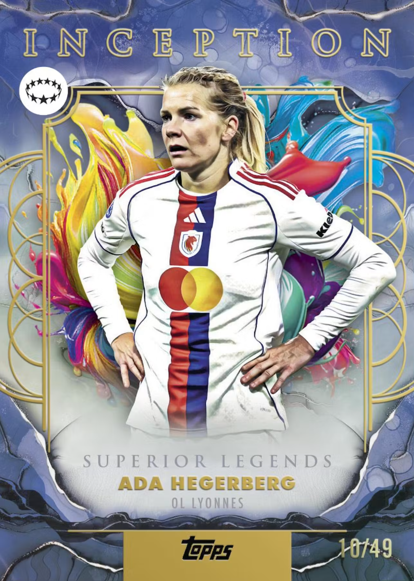 2025-26 Topps Inception UEFA Club Competitions Soccer Hobby Box