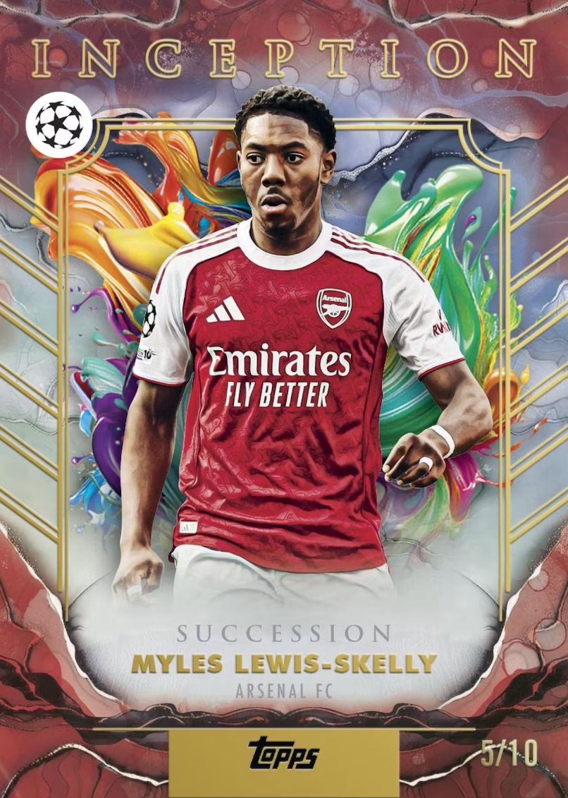 2025-26 Topps Inception UEFA Club Competitions Soccer Hobby Box