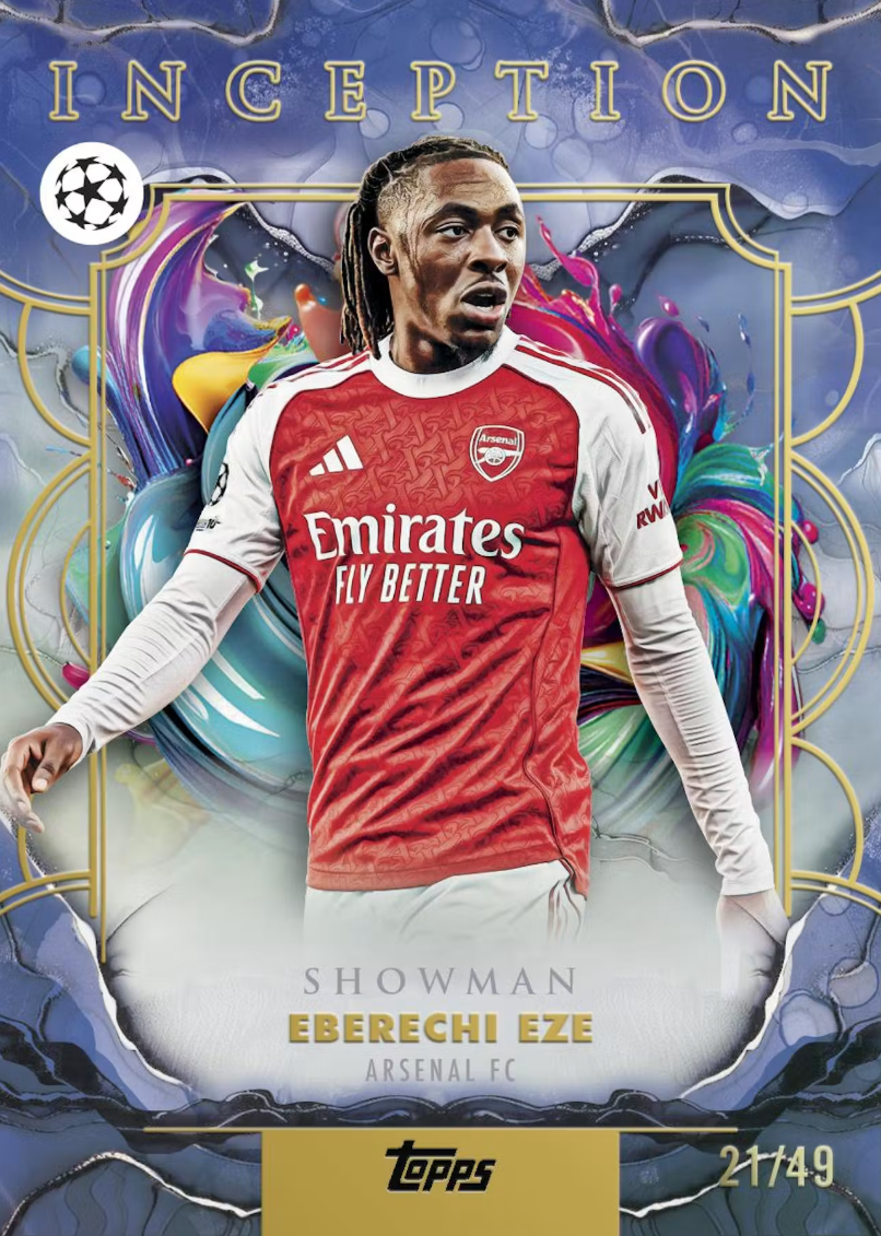 2025-26 Topps Inception UEFA Club Competitions Soccer Hobby Box