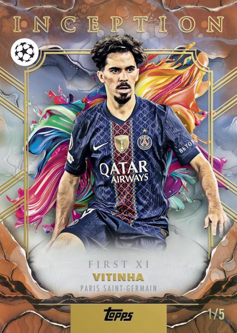 2025-26 Topps Inception UEFA Club Competitions Soccer Hobby Box