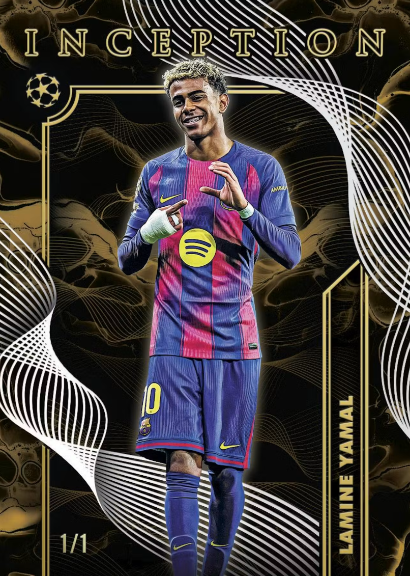 2025-26 Topps Inception UEFA Club Competitions Soccer Hobby Box