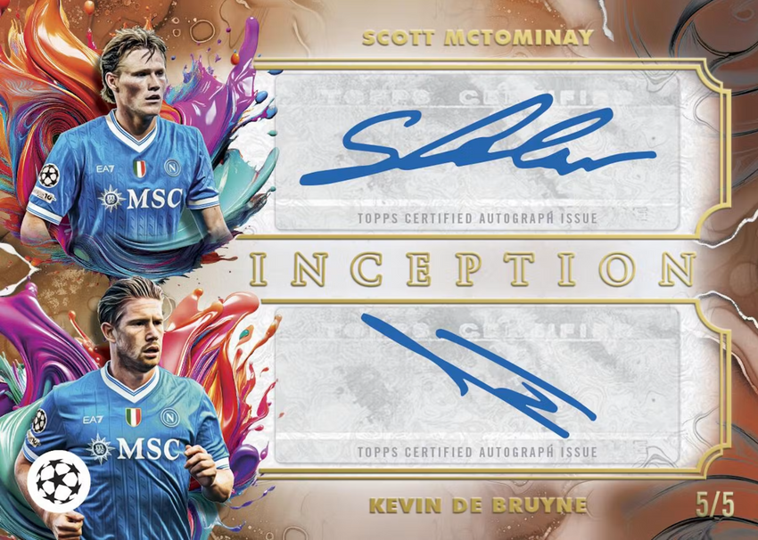 2025-26 Topps Inception UEFA Club Competitions Soccer Hobby Box