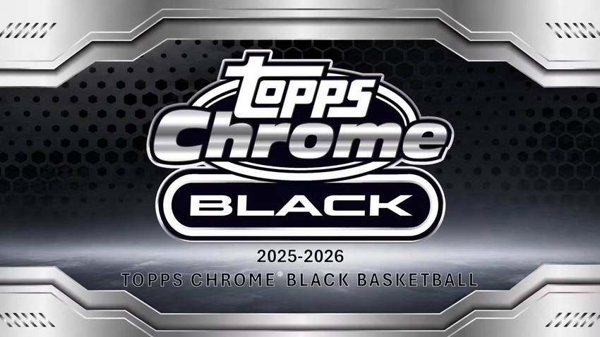 2025-26 Topps Chrome Black Basketball Hobby Box (Pre Order)
