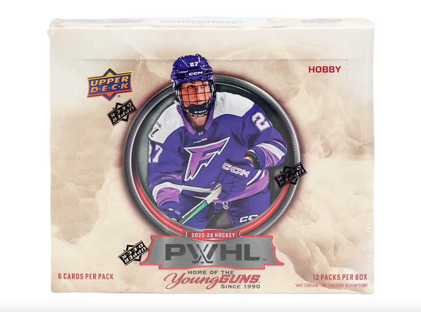 2025-26 Upper Deck PWHL Hockey Hobby Box-Cherry Collectables