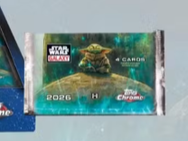 2026 Topps Star Wars Chrome Galaxy Hobby Pack