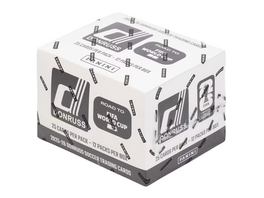 2025 Panini Donruss Road to World Cup Soccer Fat Pack 12-Pack Box