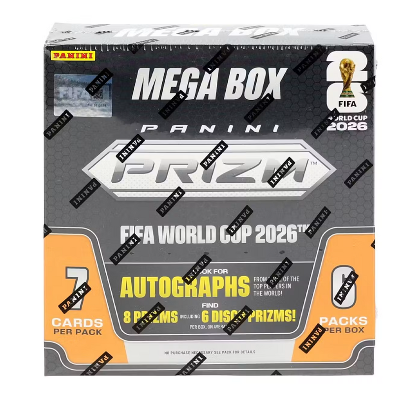 2026 Panini Prizm FIFA World Cup Soccer Mega Box