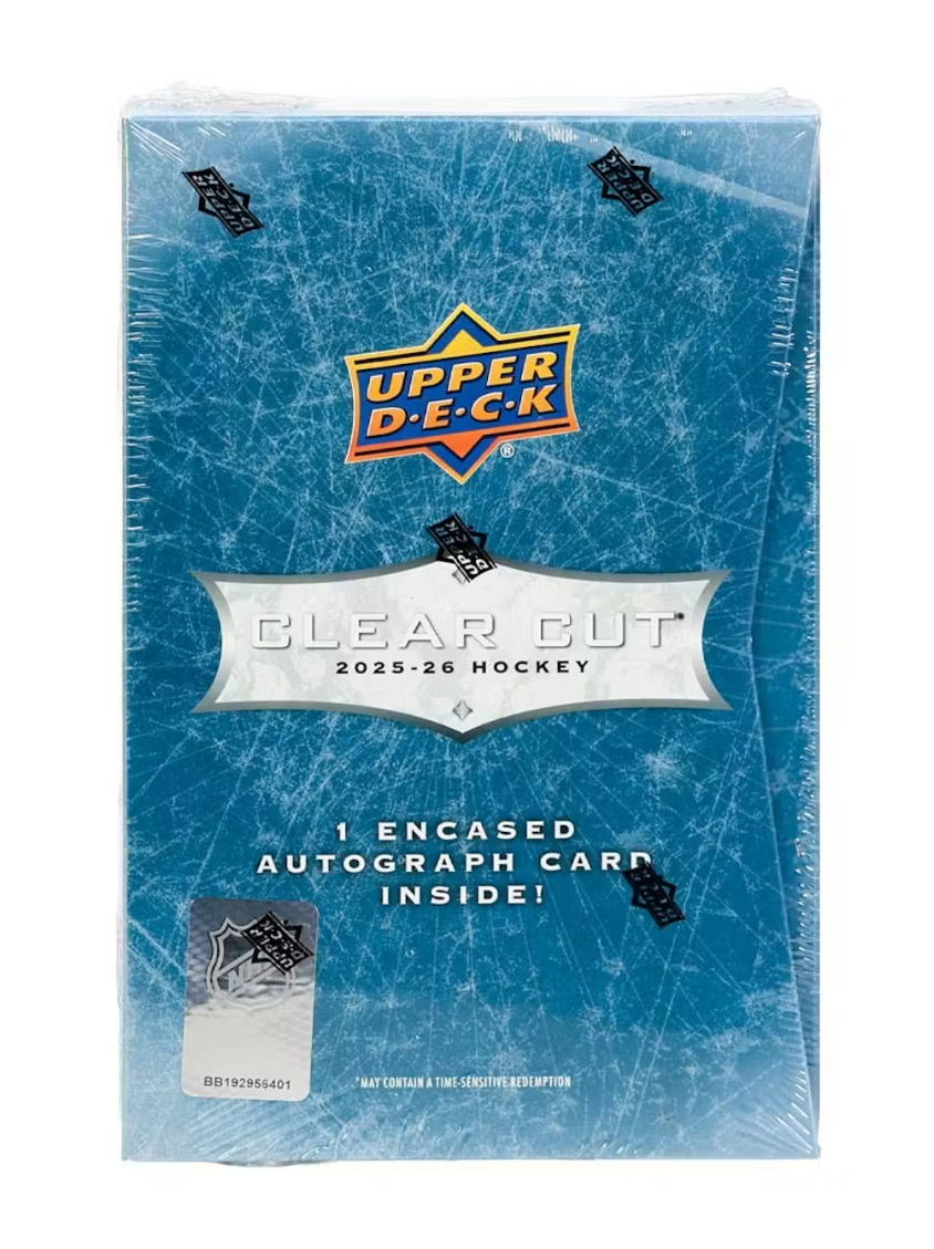 2025-26 Upper Deck Clear Cut Hockey Hobby Box