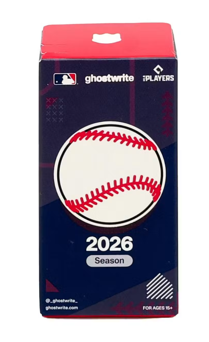 2026 Ghostwrite x MLB Game Face Baseball Blind Box