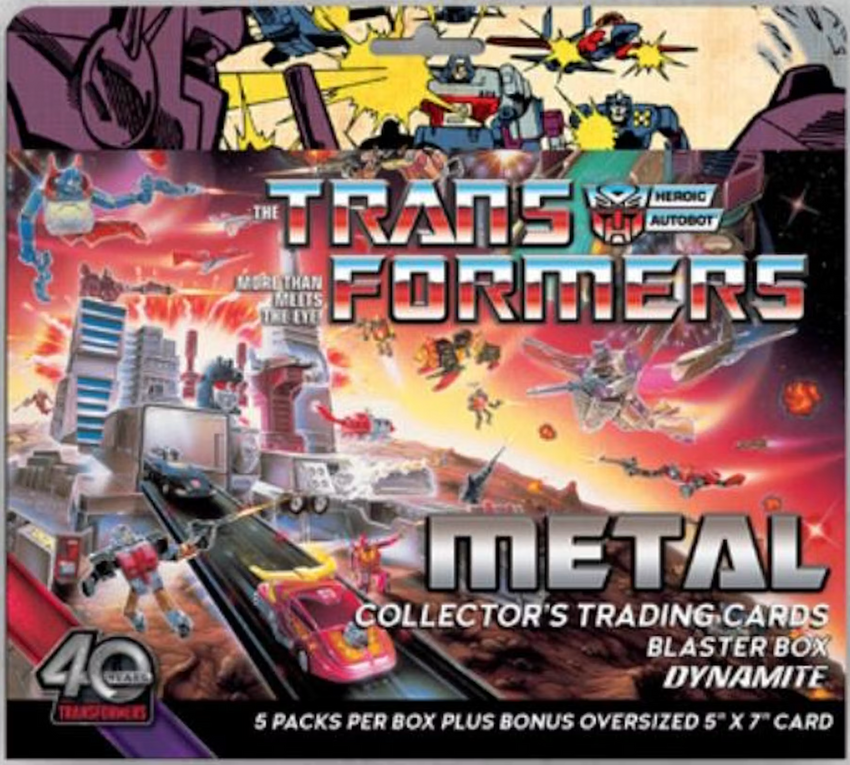 2026 Dynamite Transformers Metal Blaster Box (Pre Order)