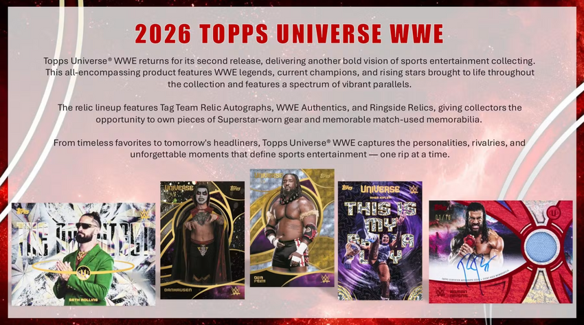 2026 Topps WWE Universe Mega Box (Pre Order)