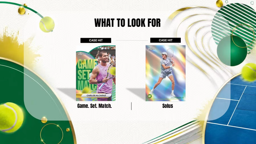 2026 Topps Chrome Tennis Hobby Box (Pre Order)