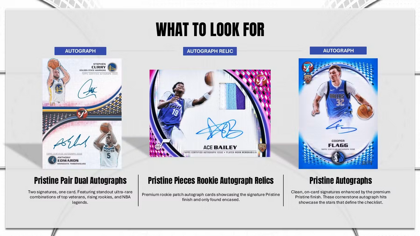2025-26 Topps Pristine Basketball Hobby Box (Pre Order)