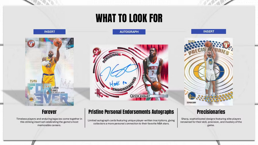 2025-26 Topps Pristine Basketball Hobby Box (Pre Order)