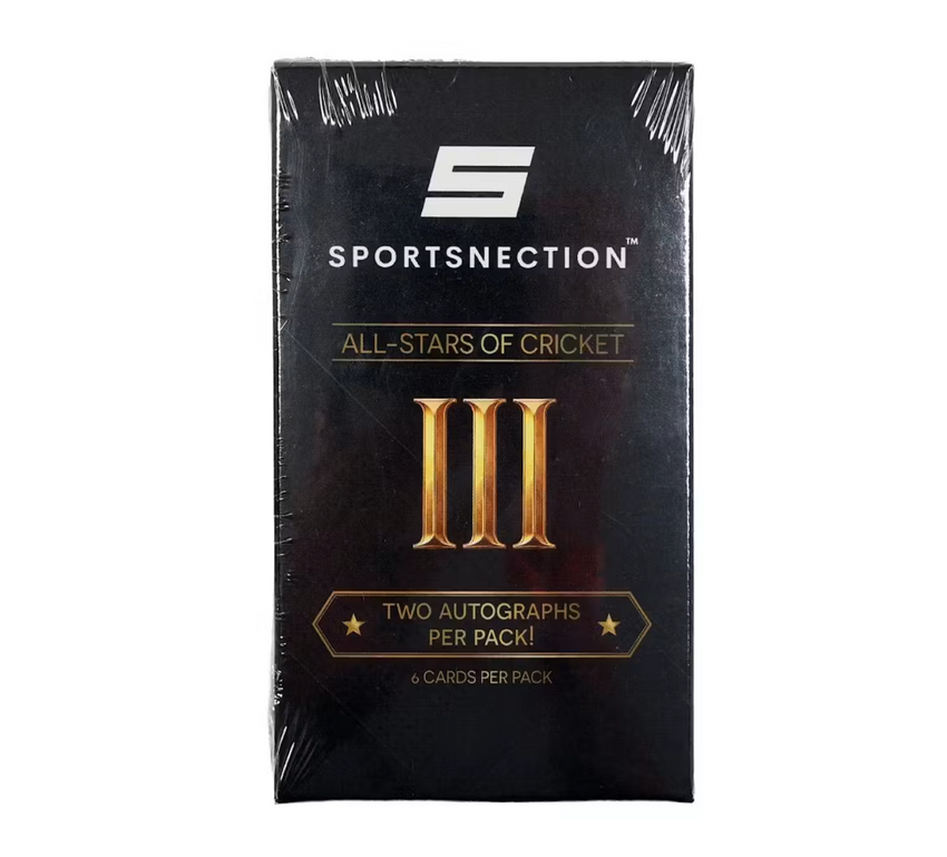 2026 Sportsnection All-Stars of Cricket Series 3 Mini-Hobby Box