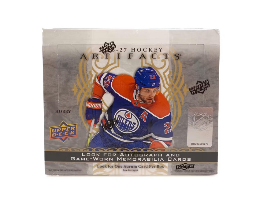 2026-27 Upper Deck Artifacts Hockey Hobby Box-Cherry Collectables