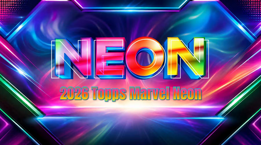 2026 Topps Marvel Neon Hobby Box-Cherry Collectables