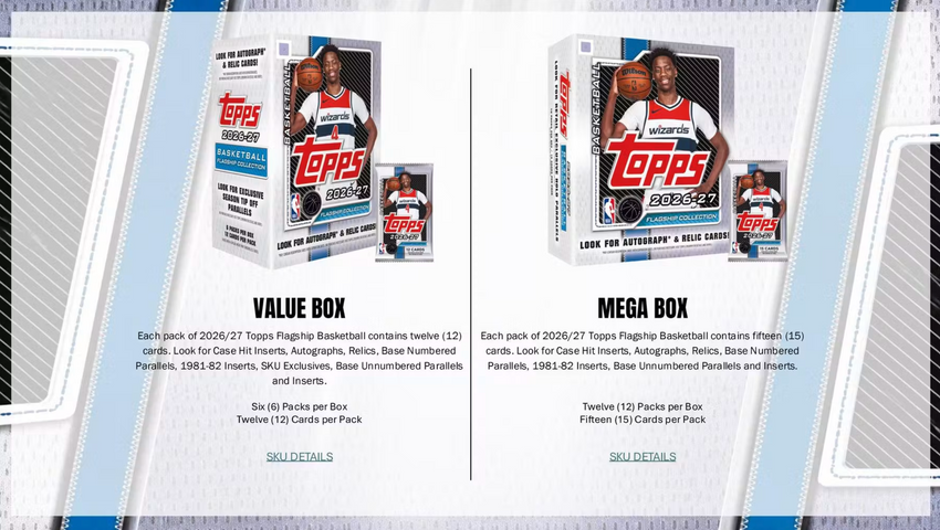 2026-27 Topps Basketball Blaster Box (Pre Order)-Cherry Collectables