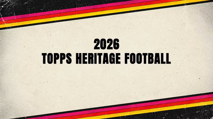 2026 Topps Heritage Football Hobby Box