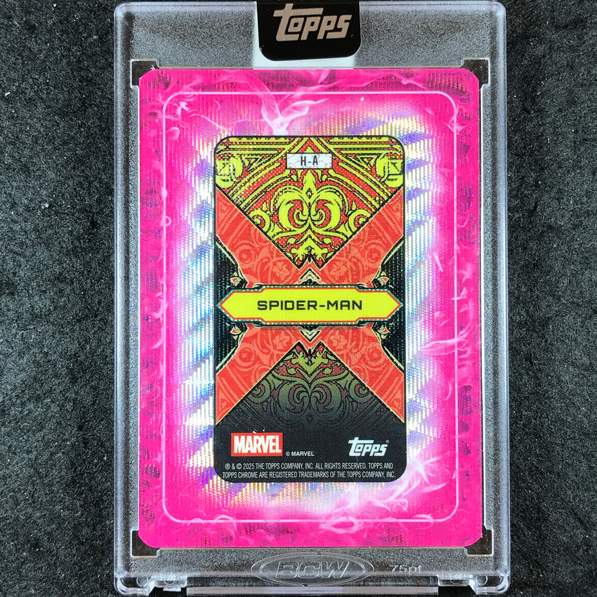 2025 Marvel Mint SPIDER-MAN Gambit's Deck Chrome Playing Card 22/99 #H-A